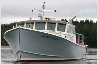 Wooden lobsterboat, Agamenticus