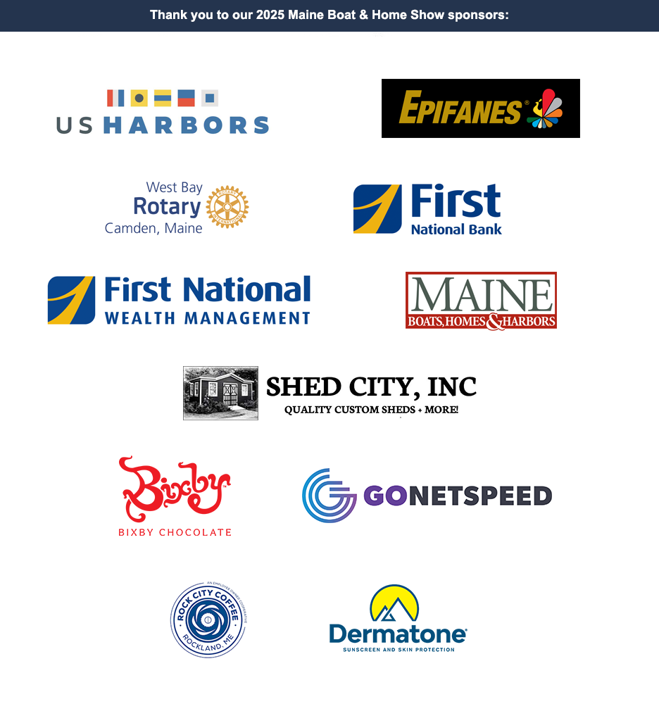 2025 Boat Show Sponsor Logos