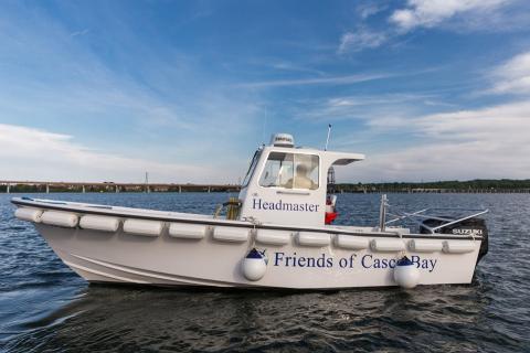 Friends of Casco Bay launches new, bigger pumpout boat 