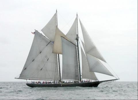 Ernestina Morrissey rebuild in progress