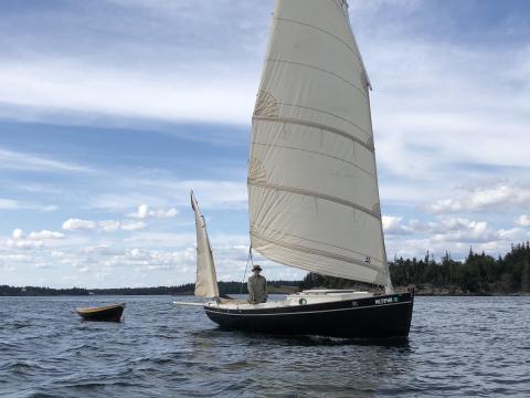 A sailor and his pocket cruiser