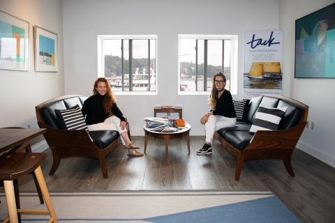Front Street Shipyard opens new client lounge and interior design showroom