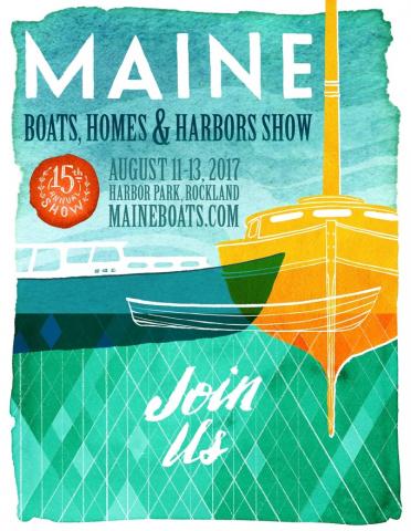 New Poster for MBH&H Boat and Home Show in Rockland