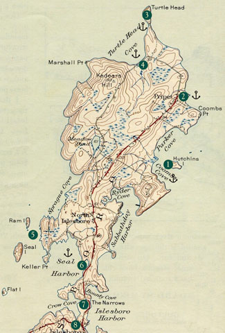 Islesboro Chartlet