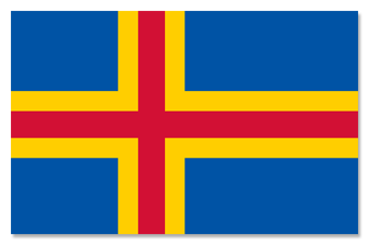 Aland Island Flag