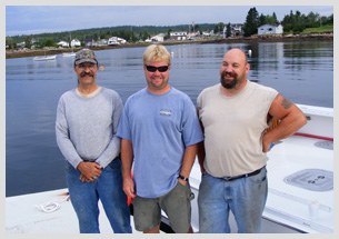 Sargents Custom Boats crew