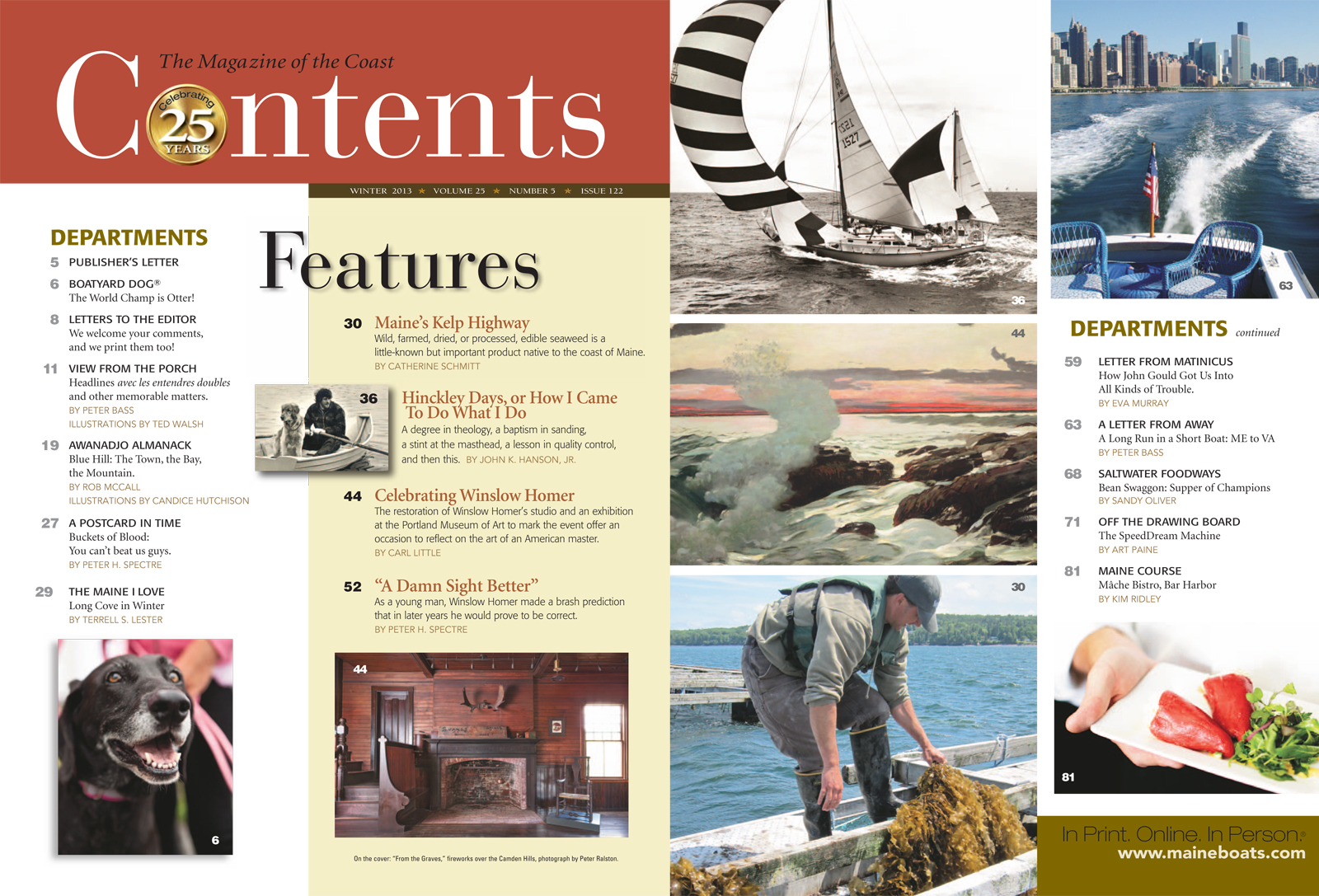 Maine Boats, Homes and Harbors Issue 122
