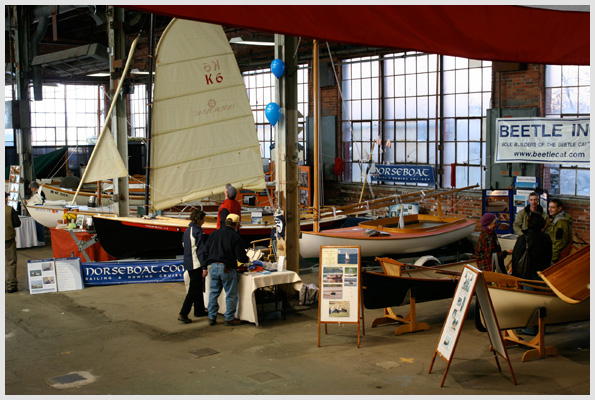  of the maine boatbuilders show as seen in this grouping of boats from