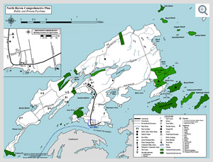 North Haven Conservation map