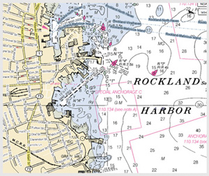 Rockland Nautical Chart
